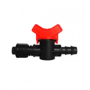 Lock barb valve for drip tape AY-4031